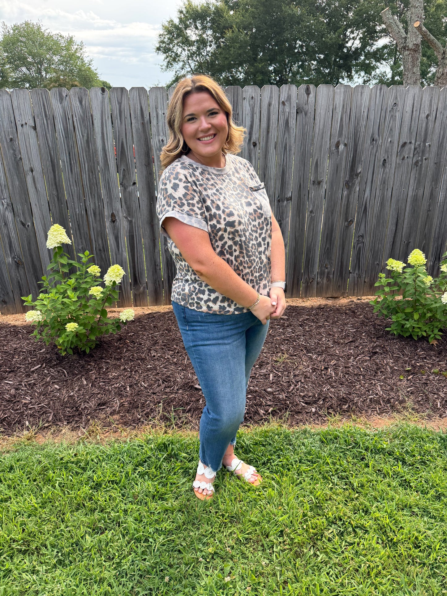 Leopard Print Top