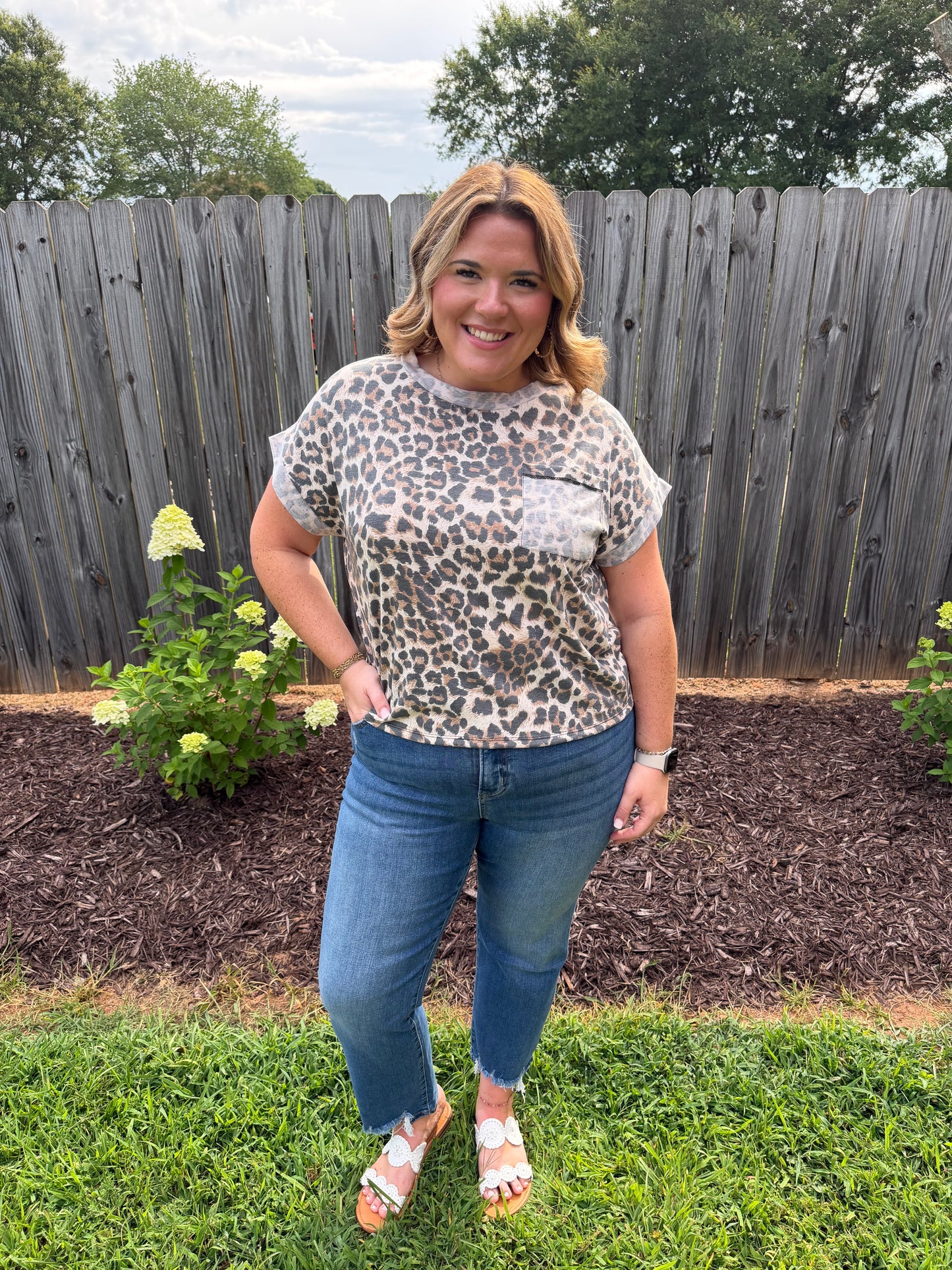 Leopard Print Top