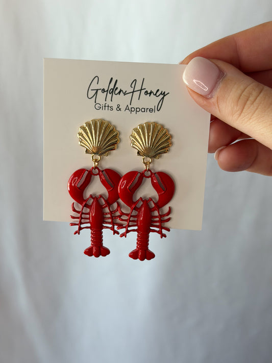 Lobster Earrings