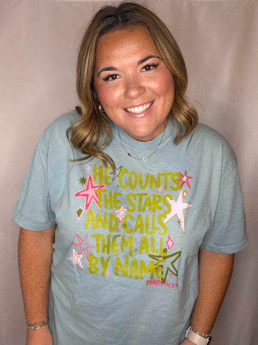 He Counts The Stars T-Shirt