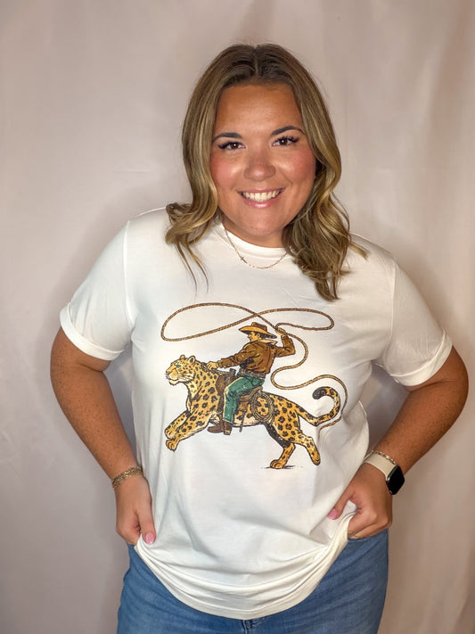 Leopard Rodeo T-Shirt