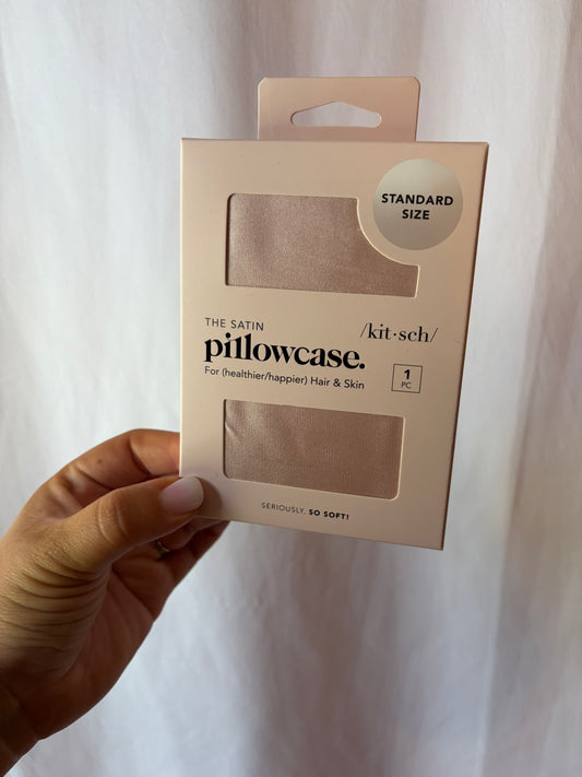 Blush Satin Pillowcase