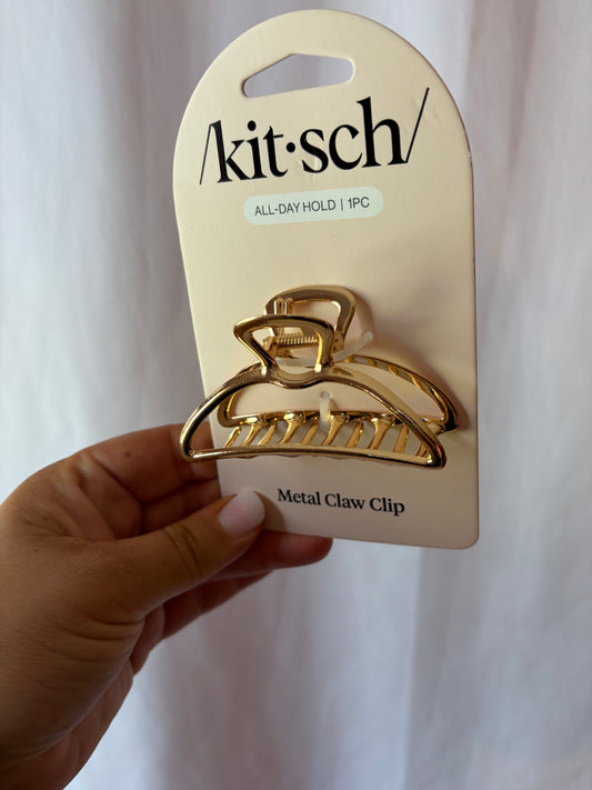 Gold Claw Clip